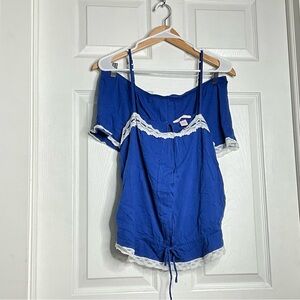 Victoria’s Secret - Blue Pajama Set - Size Large (both)